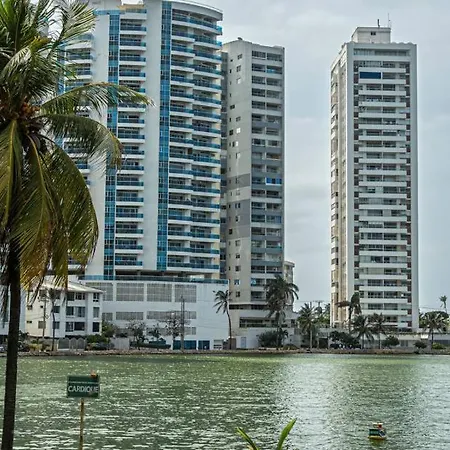 Excelente Vista Al Mar Apartamento Cartagena